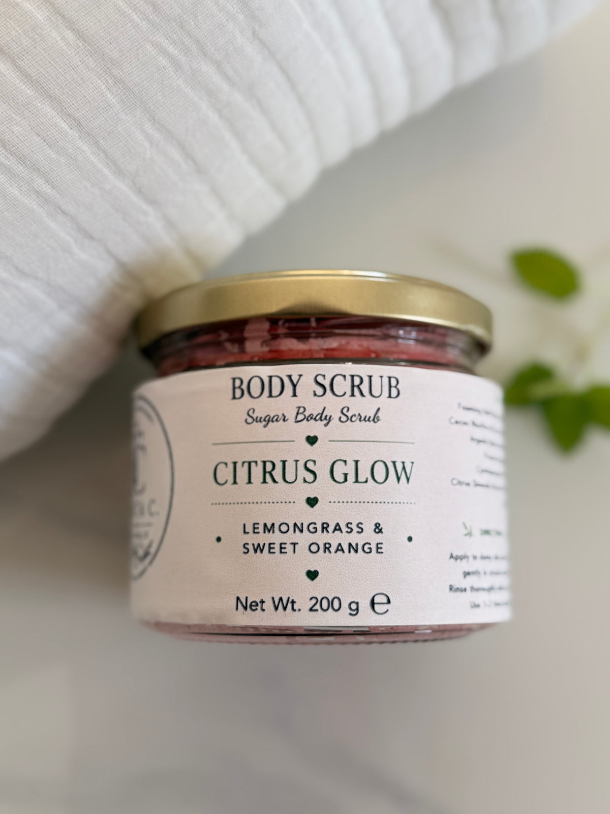 Sugar Scrub Natural Handmade