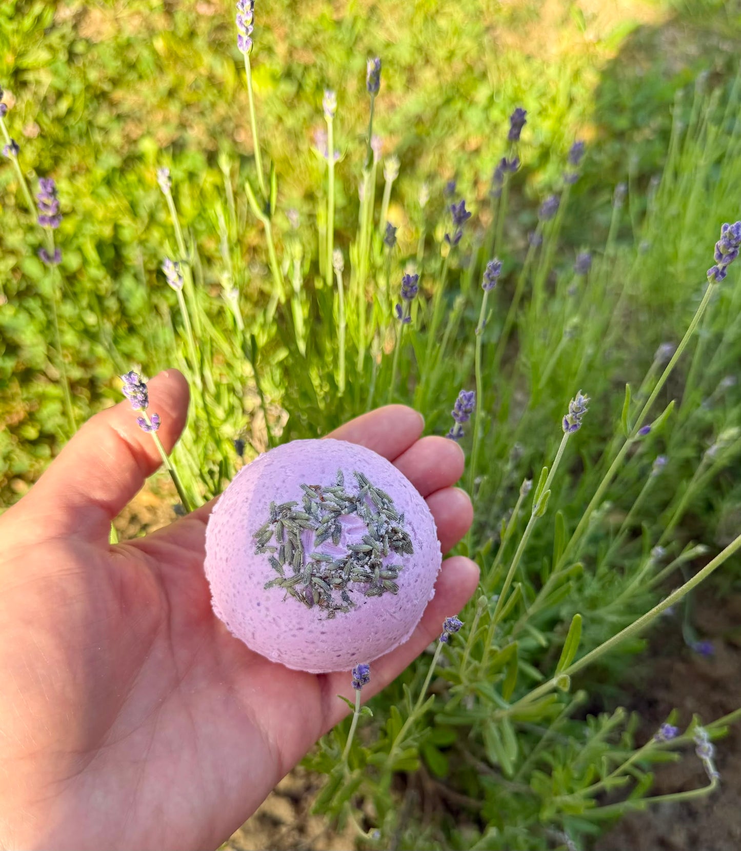 Lavender Cloud Bath Bomb