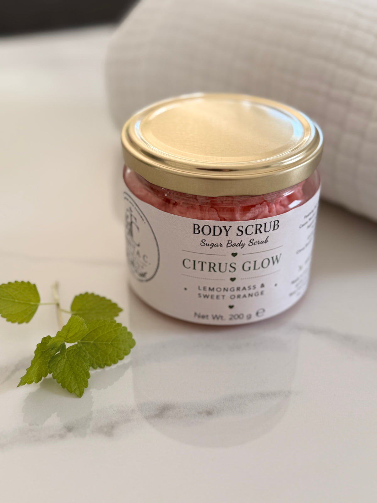 Sugar Scrub Natural Handmade