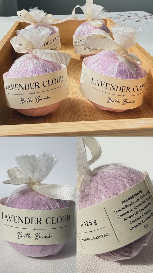 Lavender Cloud Bath Bomb
